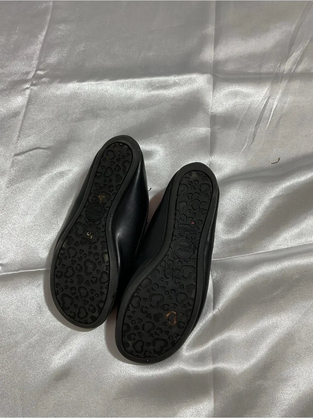 Girls' Black Mary Jane Flats - Unknown Brand
